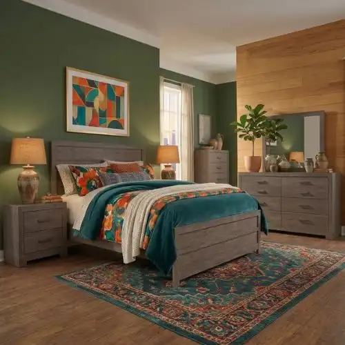 Luxury Upholstered Bedroom Collection