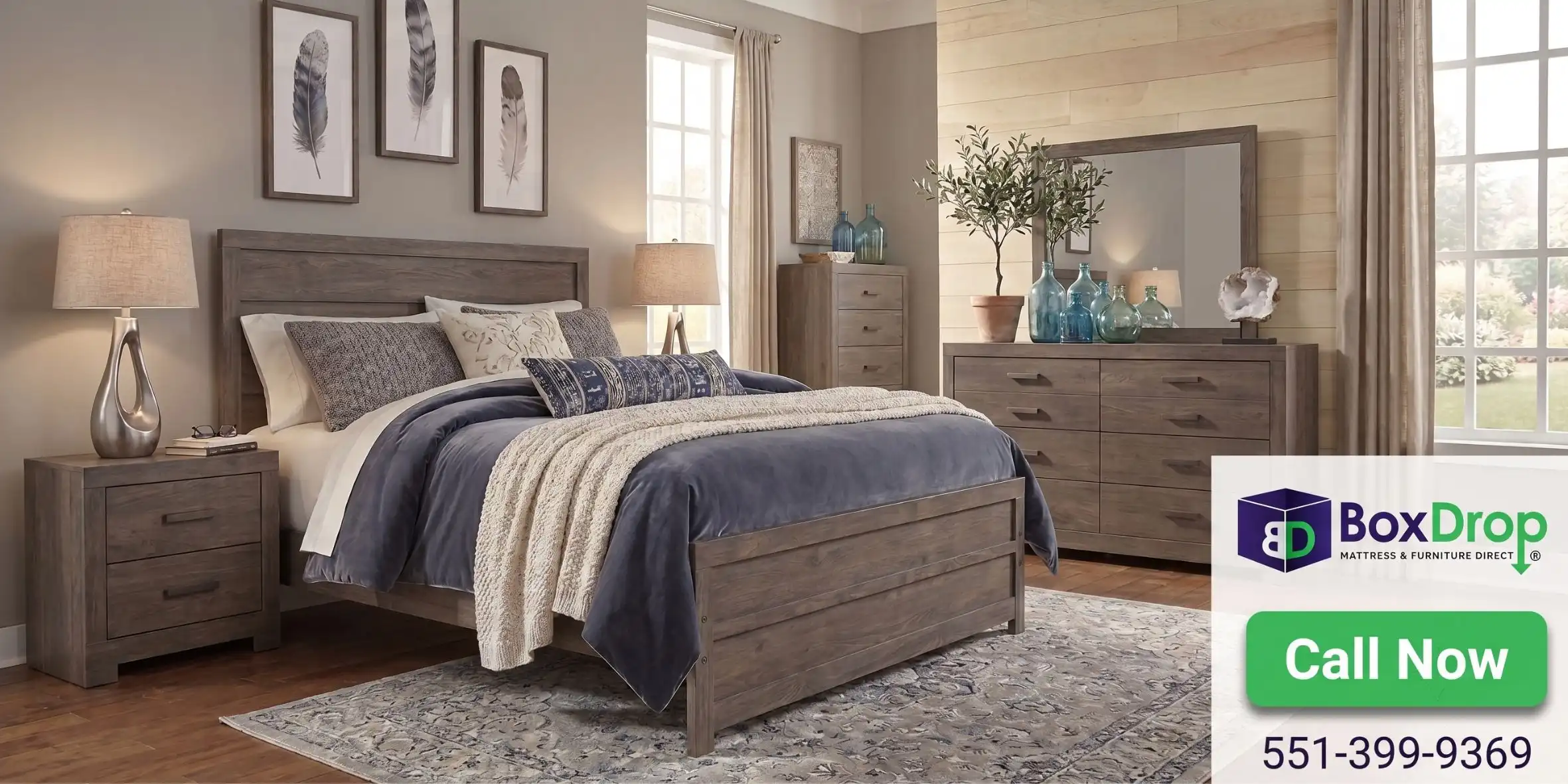 Premium Complete Bedroom Furniture Set Outlet Millstone NJ