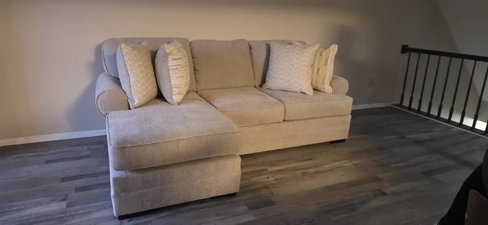 Grey Fabric Sofa Sectional